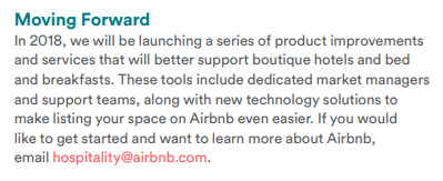 airbnb moving forward 2018