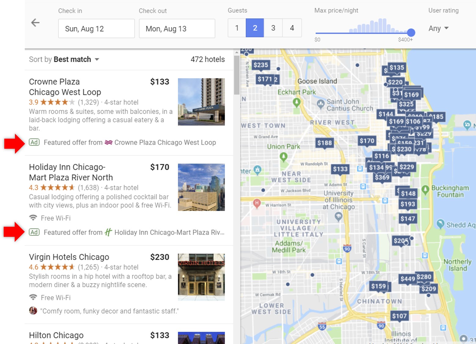 Google Hotel Ads lanza Promoted Hotels